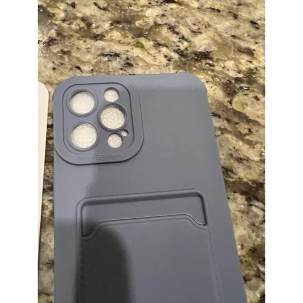New MZELQ Compatible with iPhone 13 (6.1 inch) Case, Card Holder Camera Protecti